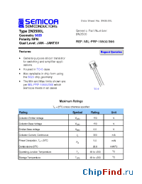 Datasheet 2N3500L manufacturer Semicoa